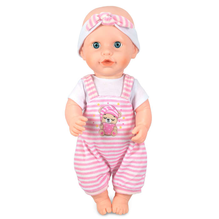 Takmay Dolls - Baby Girl Doll - Grows with Sound - Soft Body - 40cm