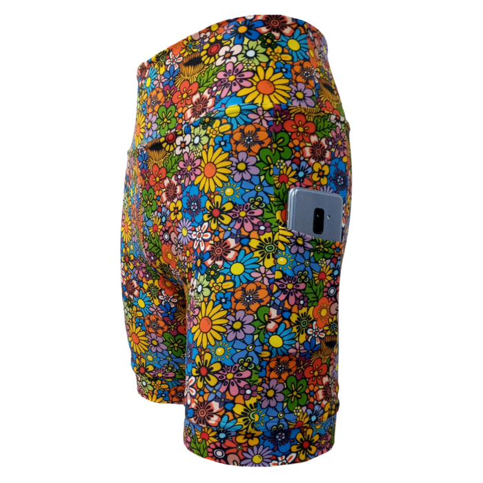 Funky Pants High Waist - Funky FLowers