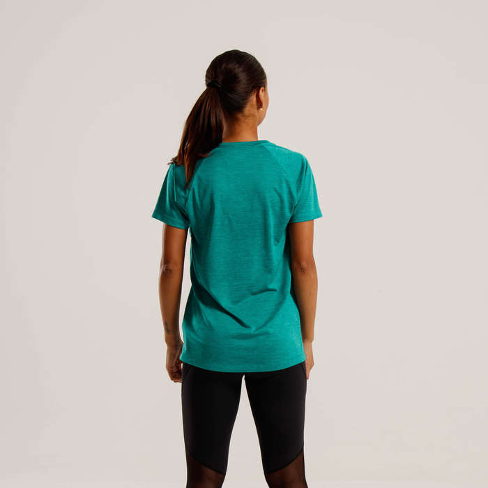 First Ascent Ladies Corefit Running Tee GU High