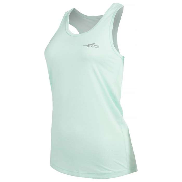First Ascent Ladies Corefit Running Vest Fair Aqua