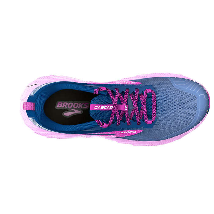 Brooks Cascadia 17 Trail Running Shoes Ladies (Navy/Purple)