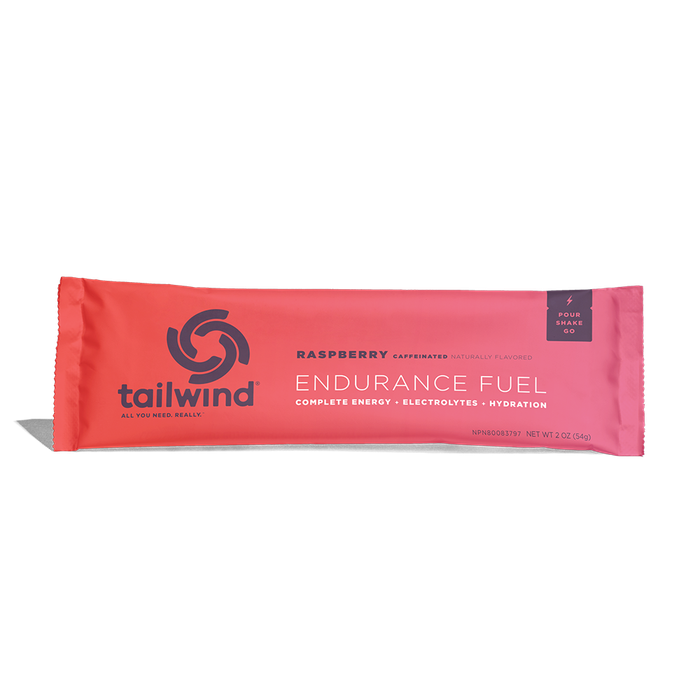 Tailwind Caffeinated Endurance Fuel Sticks (2 Servings) Raspberry