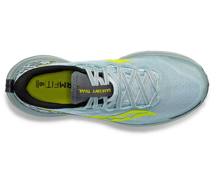 Saucony Xodus Ultra 2 Trail Running Shoes Ladies (Glacier/ Ink bleu)