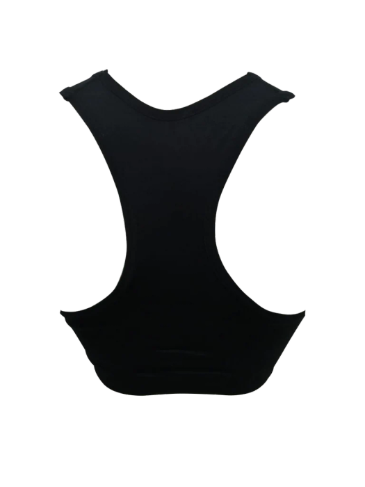 Funky Pants Seamless Sports Bra Black - Ridiculously Comfy.