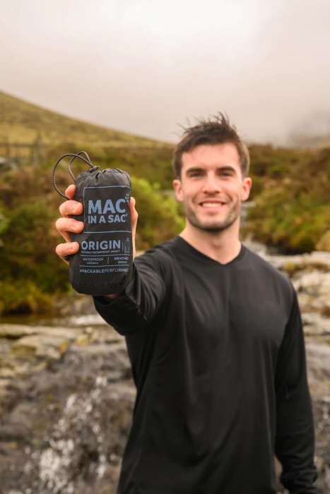 Mac in a Sac Origin 2 Waterproof Unisex Jacket (Navy)