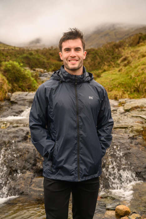 Mac in a Sac Origin 2 Waterproof Unisex Jacket (Navy)