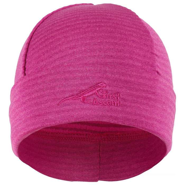 First Ascent Finn Lite Fleece Beanie (Fuschia)