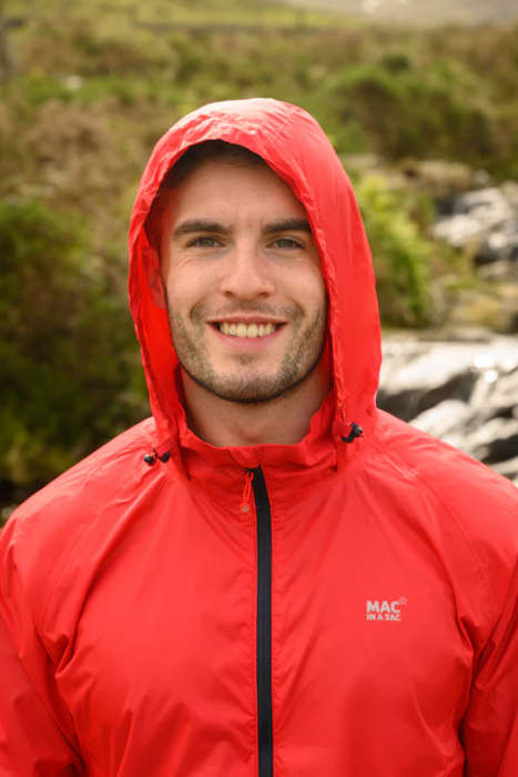 Mac in a Sac Origin 2 Waterproof Unisex Jacket (Red)