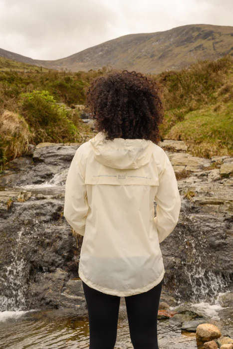 Mac in a Sac Origin 2 Waterproof Unisex Jacket (Ivory)