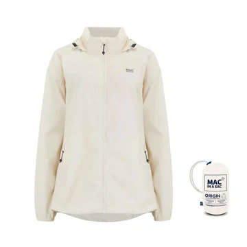 Mac in a Sac Origin 2 Waterproof Unisex Jacket (Ivory)