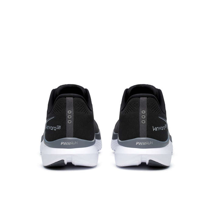Saucony Kinvara 15 Road/Racing Running Shoes Mens (Black/White)