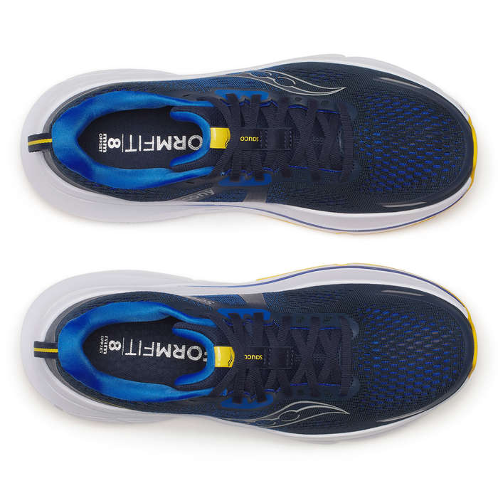 Saucony Guide 18 Wide Road Running Shoes Men's (Navy/Skydiver Marine)