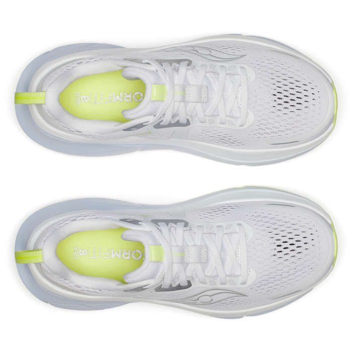 Saucony Guide 18 Wide Road Running Shoes Ladies (White/Ice Melt Blanc)