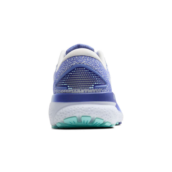 Brooks Ghost 16 Ladies Medium B (White Amparo Blue/Limpet Shell)