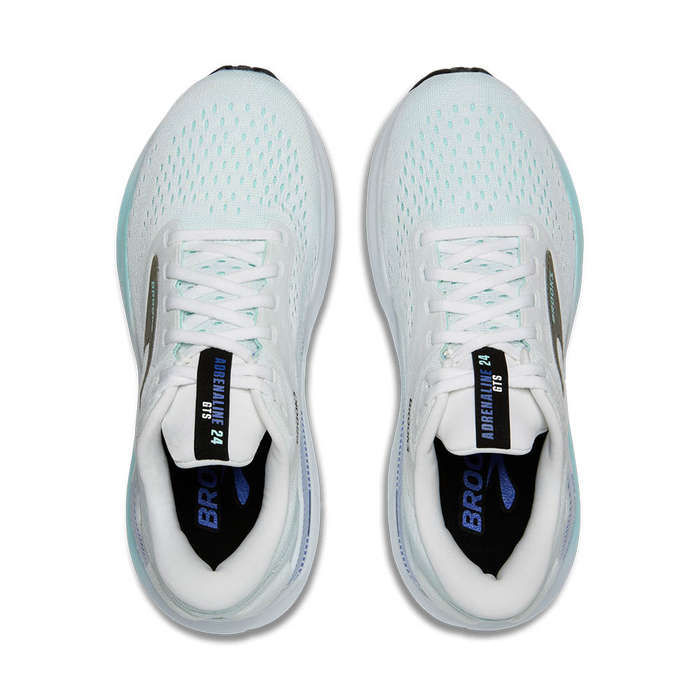 Brooks Adrenaline GTS 24 Ladies Medium/B (White/Limpet Shell/Amparo)