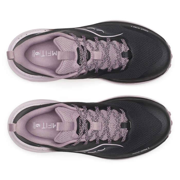 Saucony Xodus Ultra 3 Trail Running Shoes Ladies (Black/Quail Noir)