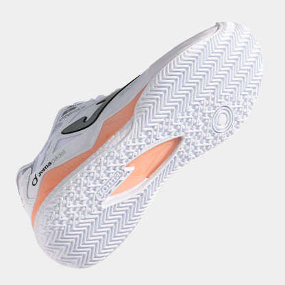 Joma Spin 2502 Women's Padel Shoes (White)