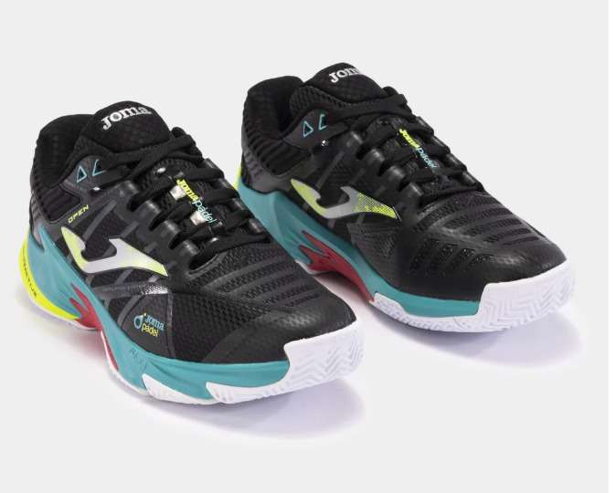Joma Open 2401 Men's Padel Shoes (Black)