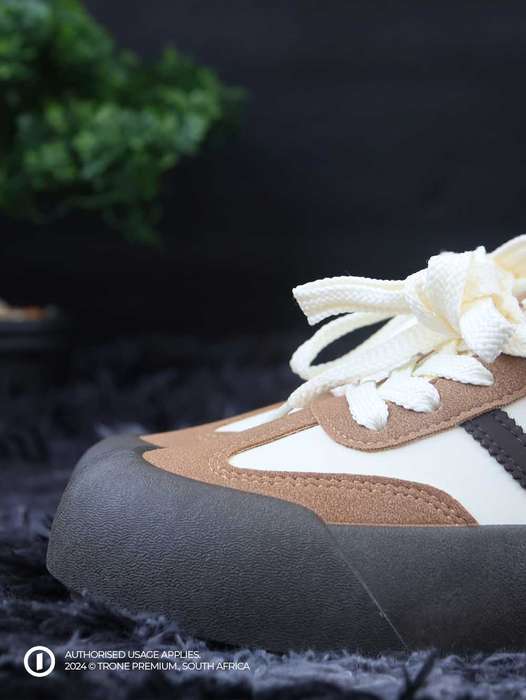 L.A.X Rebellion Sneakers - Brown Tint