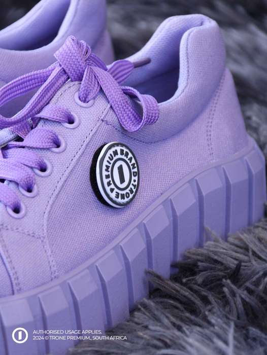 Trone Evoke Chuck Sneakers - Purple