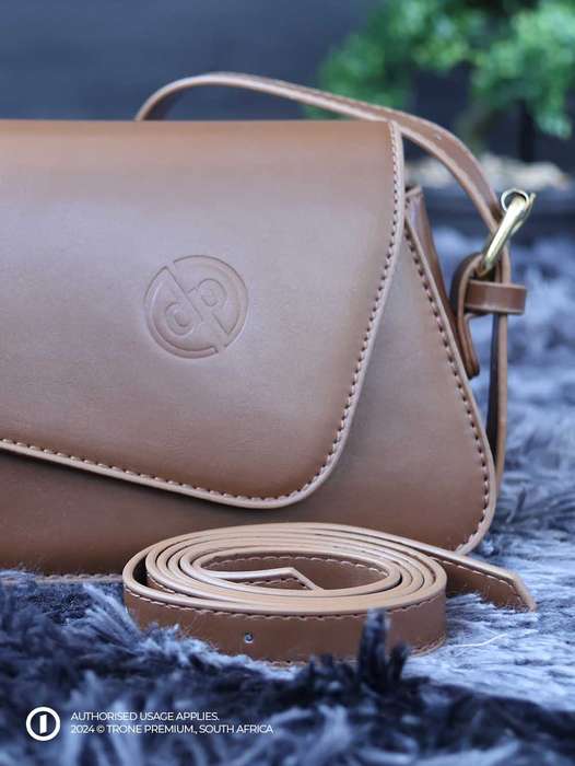 Debbie Patricks' Luxury Crossbody Bag - Brown