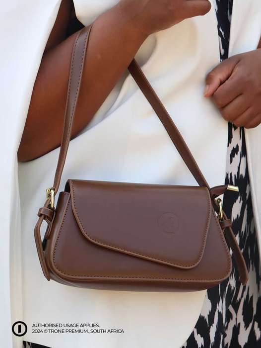 Debbie Patricks' Luxury Crossbody Bag - Brown