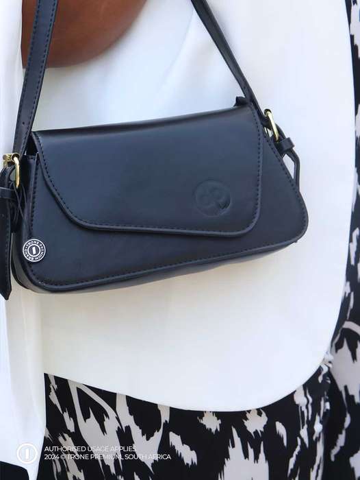 Debbie Patricks' Luxury Crossbody Bag - Black