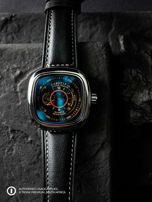 Carotif Mechanical Watch - Silver