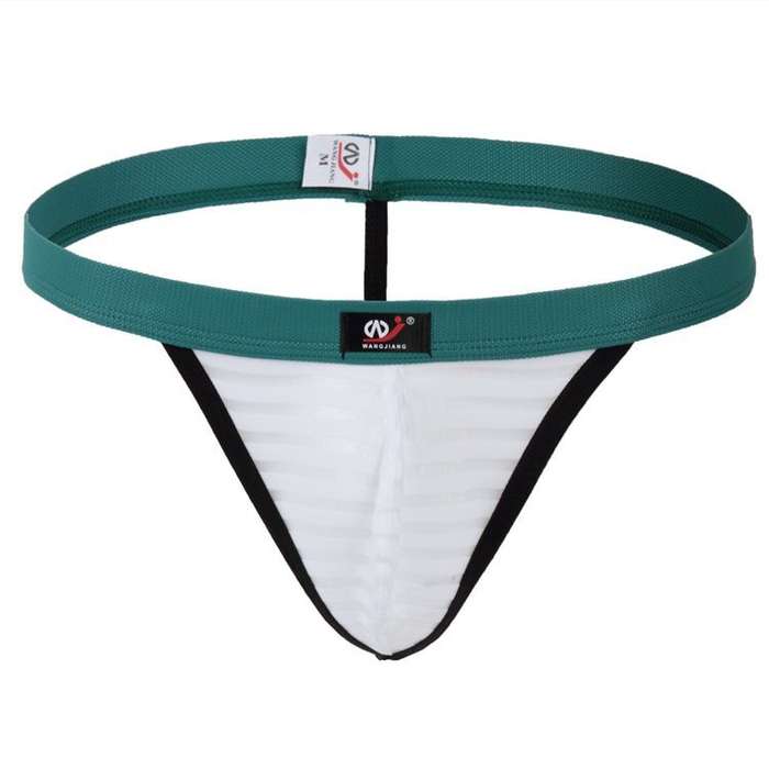 WJ Transparent White Thong