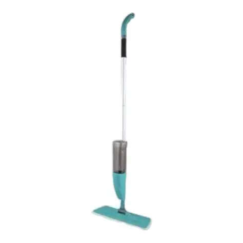 Spray Mop with Brush Cleaner Water Spraying Floor Cleaner For All Surfaces
