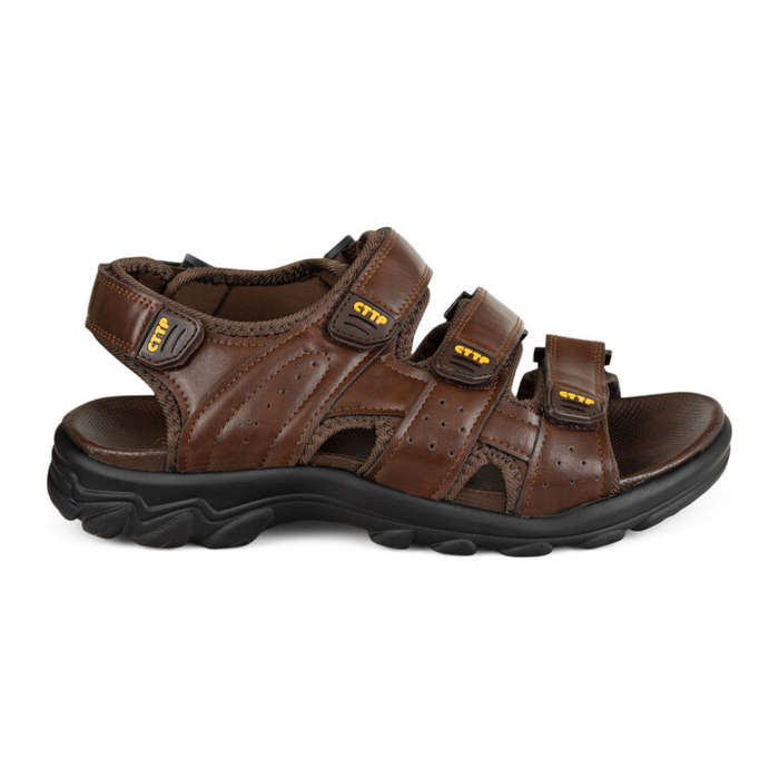 TTP Men Outdoor Sports Sandals with Quad Hook and Loop