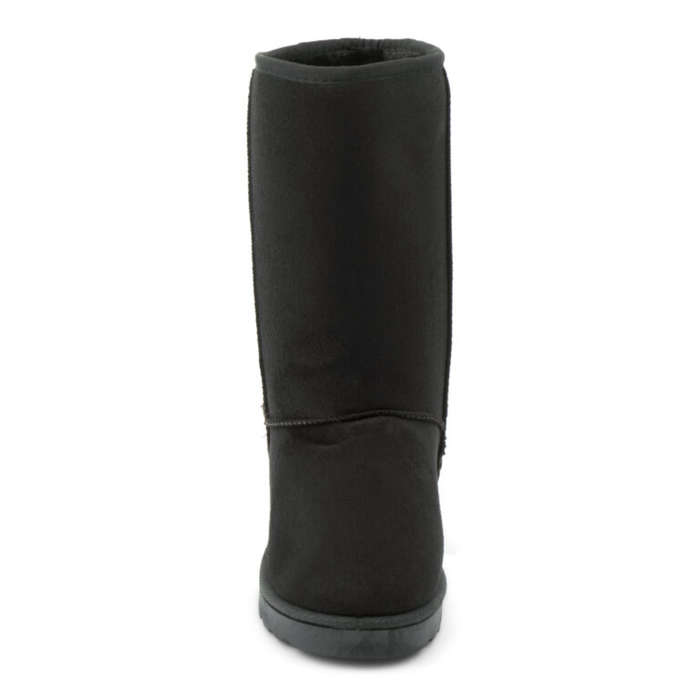 TTP Women's Suede Simple Mid-Calf Polar Boots