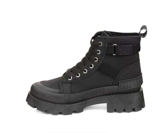 TTP Fashion Platform Combat Ladies Ankle Boots