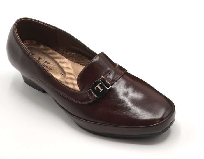 TTP Ladies Low Heel Court Shoe