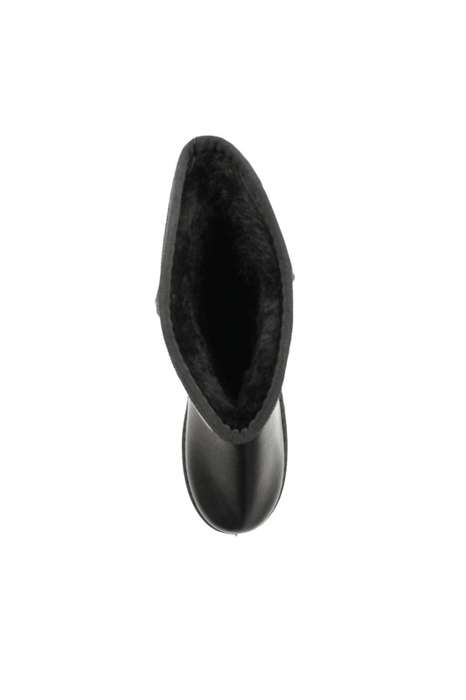 TTP Women's Simple PU Ankle Polar Boots