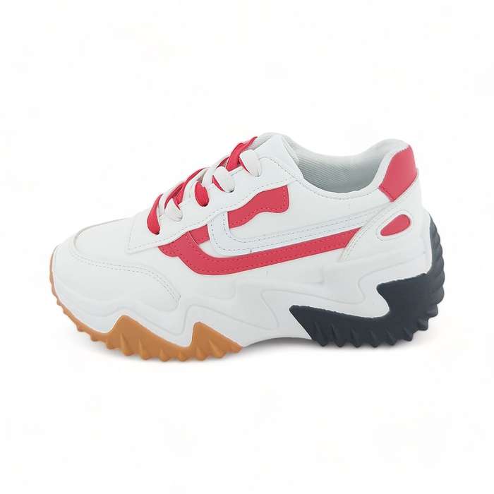 Women PU Fashion Platform Sneakers XB8211