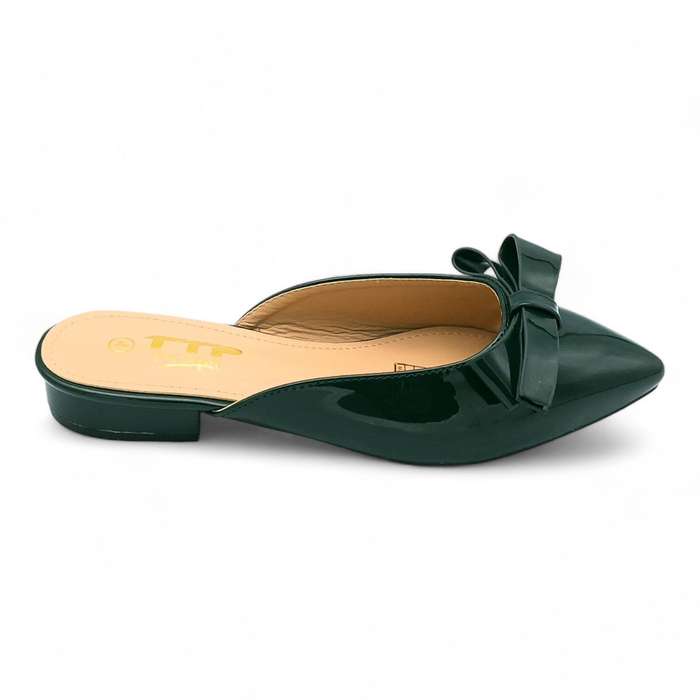 TTP Women Point Toe Sandals with Ribbon Decor JSF83