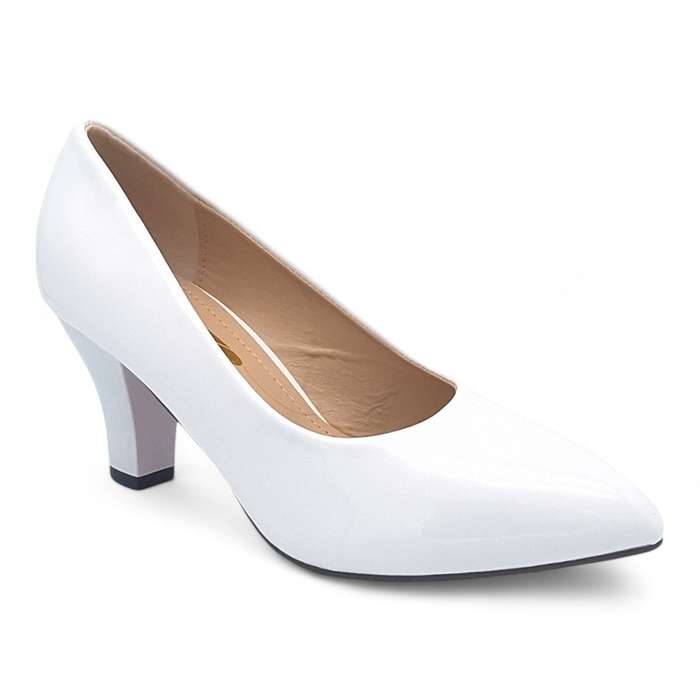 TTP Women Patent PU Spool Heel JSF92