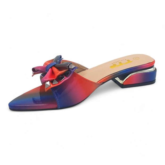 TTP Women Plaid Slide JSF63-2