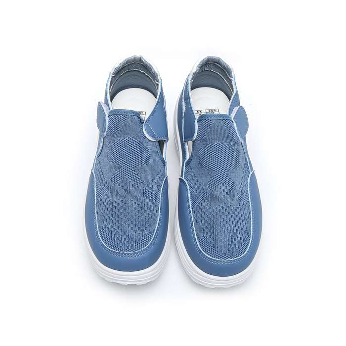 Fashion Platform Sneaker with Hook and Loop XB3905