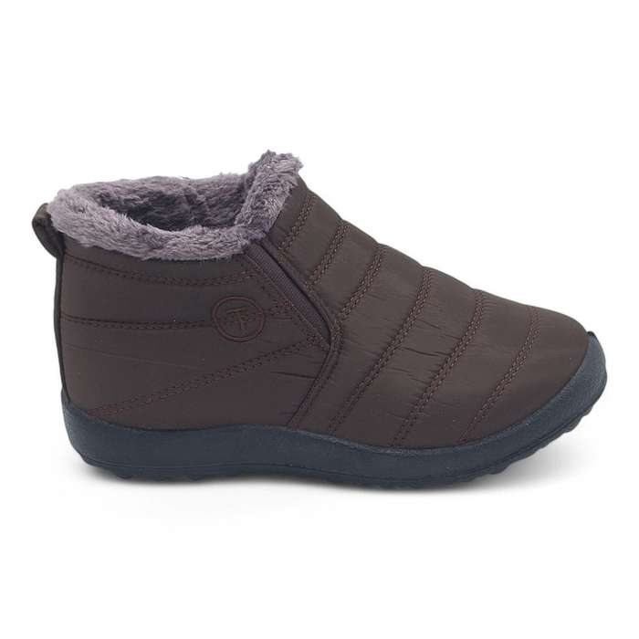 TTP Women Pull On Polar Ankle Boots With Fur Lining M351