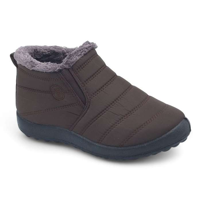 TTP Women Pull On Polar Ankle Boots With Fur Lining M351