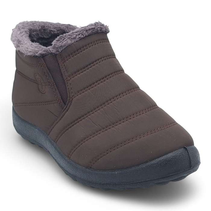 TTP Women Pull On Polar Ankle Boots With Fur Lining M351