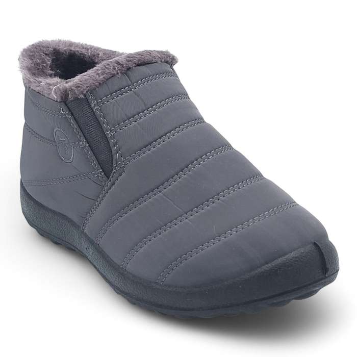 TTP Women Pull On Polar Ankle Boots With Fur Lining M351
