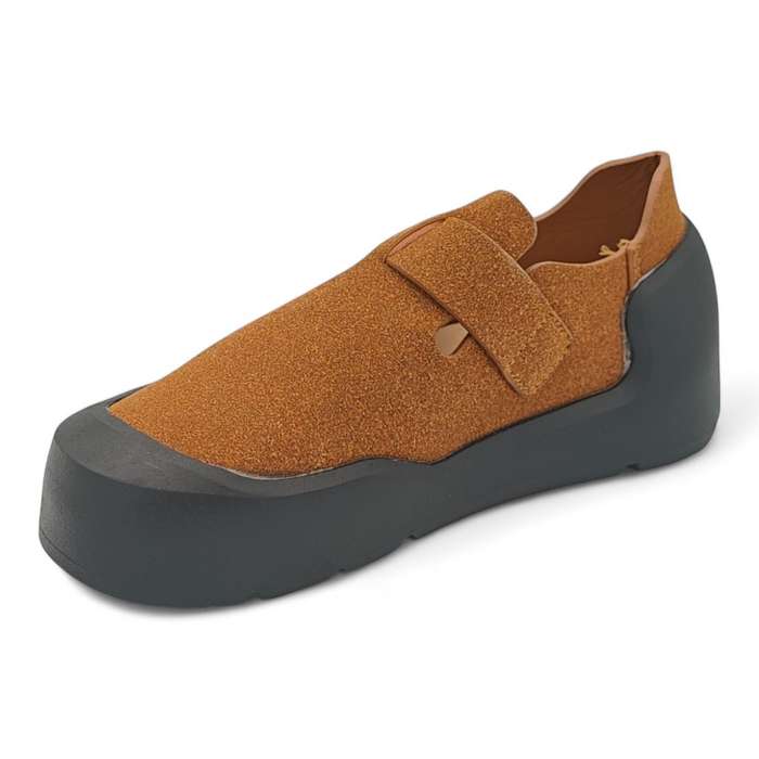 TTP Platform Mary Jane Chunky Lug Sole BKHT01