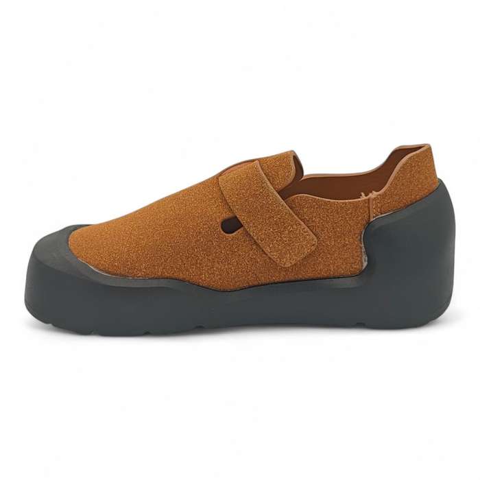 TTP Platform Mary Jane Chunky Lug Sole BKHT01