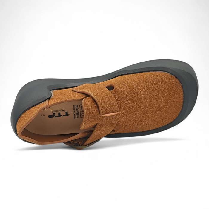 TTP Platform Mary Jane Chunky Lug Sole BKHT01