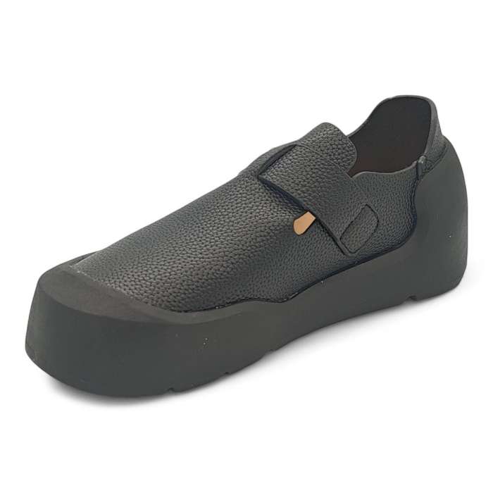 TTP Platform Terra Textured Mary Jane BKHT02