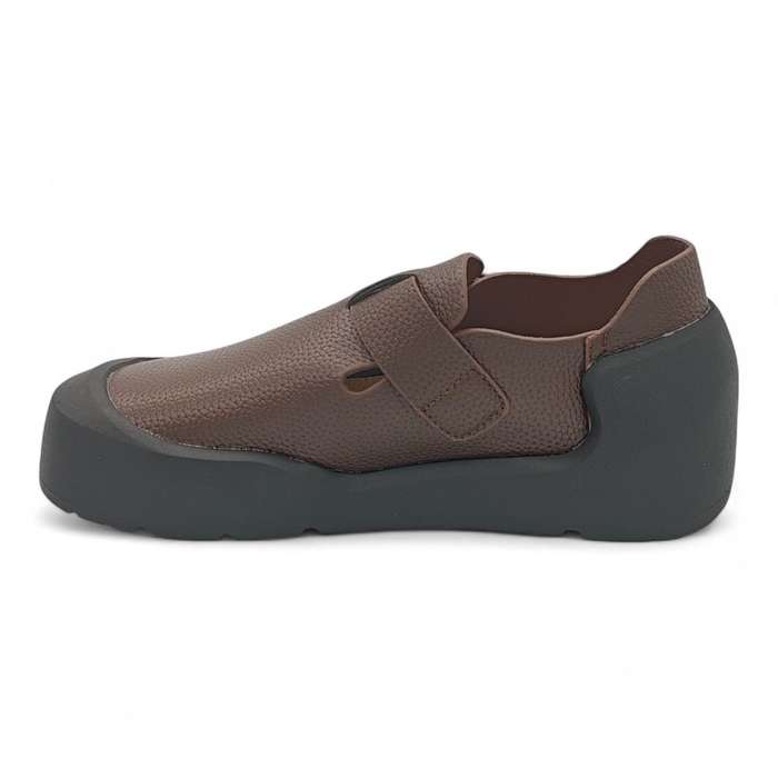 TTP Platform Terra Textured Mary Jane BKHT02