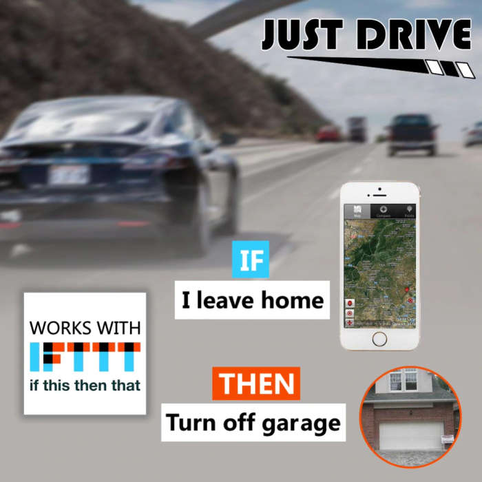 Smart Gate Garage Door Opener Switch-v2 | WiFi Tuya Smart Life